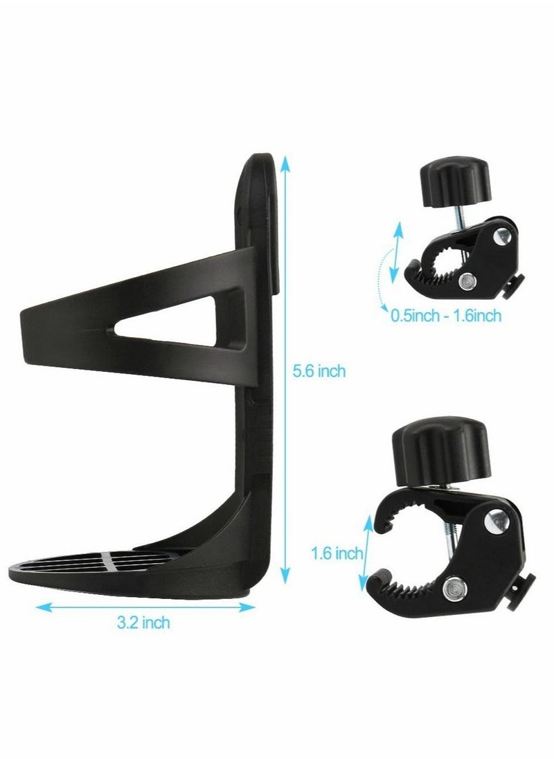 Stroller Cup Holder, Universal Cup Holder for Stroller, Bike, Wheelchair, Walker, Scooter, ATV