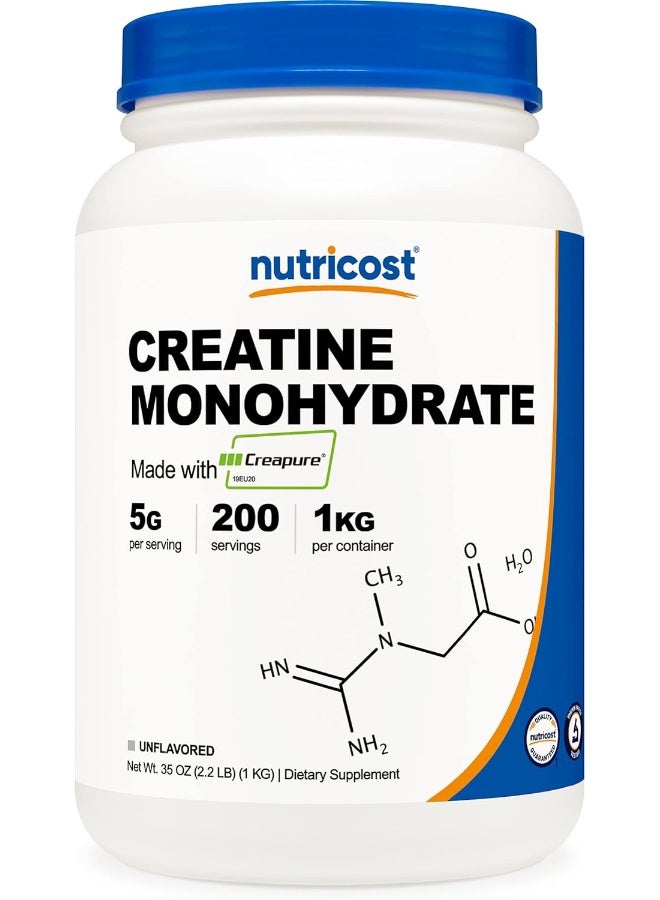 Creapure® Creatine Monohydrate 1000 Grams