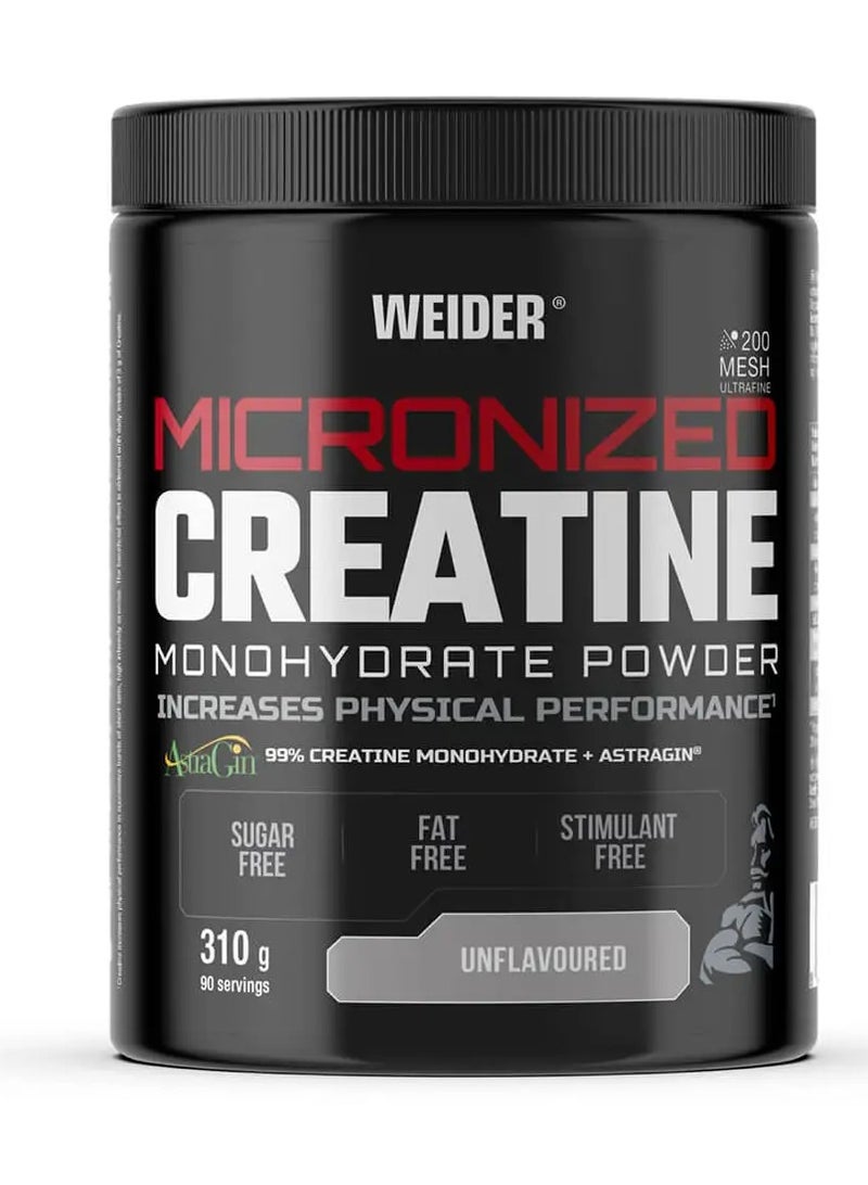 Weider MICRONIZED CREATINE MONOHYDRATE, 310g 90 Servings