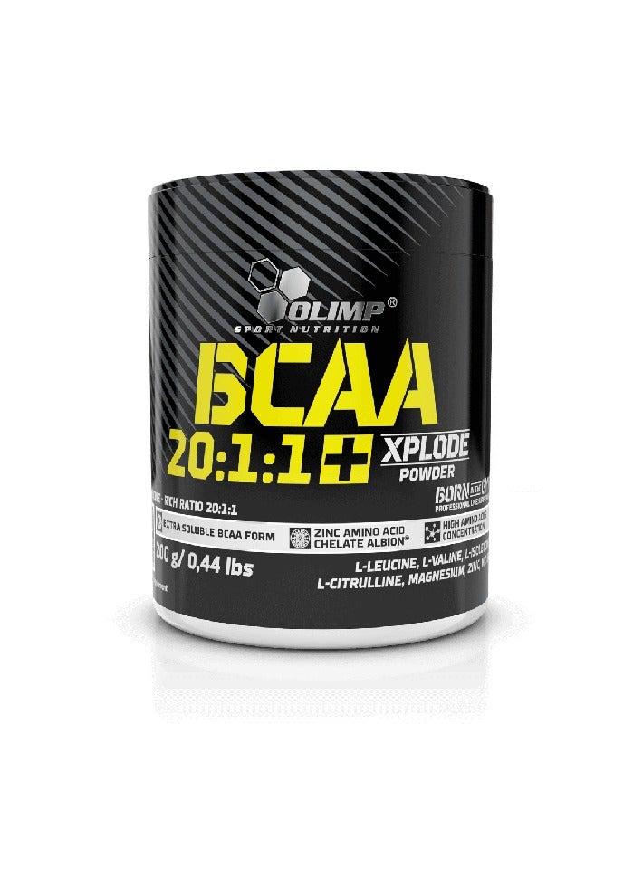 Olimp, BCAA, Xplode Powder, Pear, 200g, 27 Servings