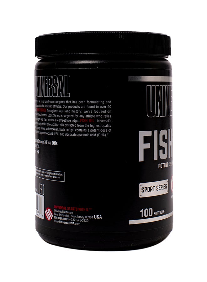 Omega Fish Oil 100 Softgels