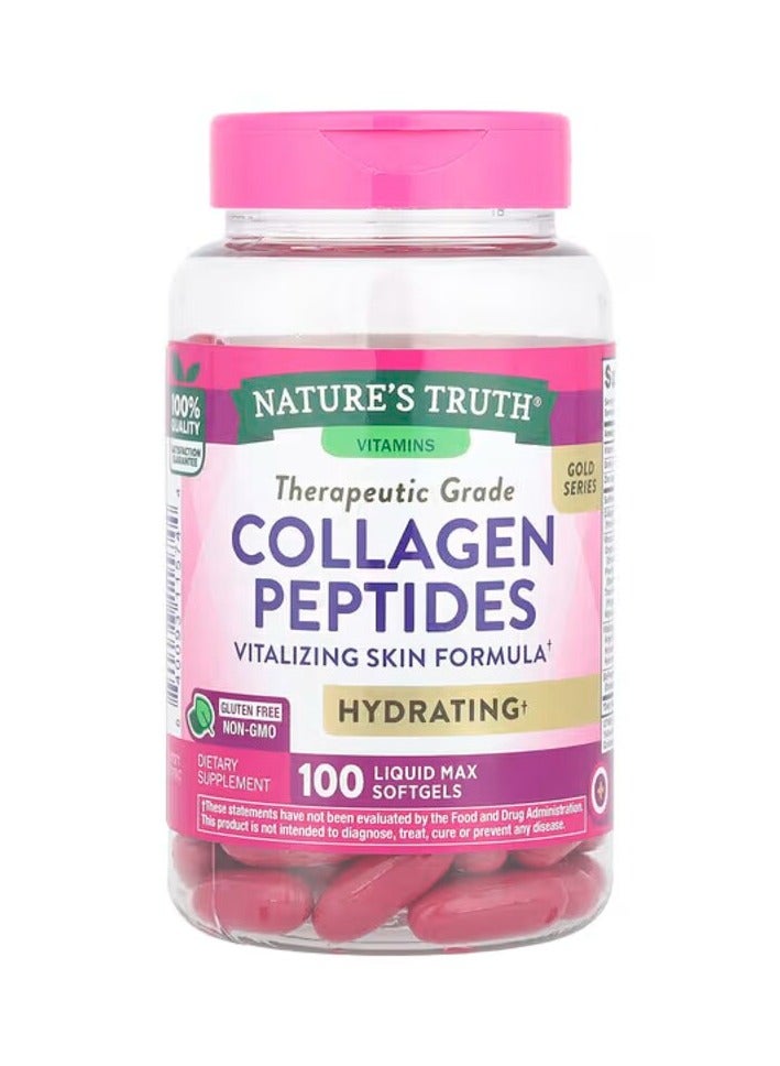 Nature’s Truth, Collagen Peptides, 100 Softgels, 20 Servings