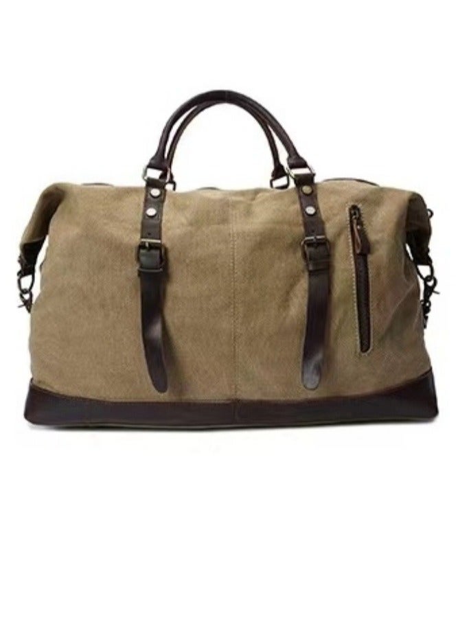 Popular canvas travel bags, casual travel crossbody bags, shoulder bags, and large-capacity duffle bags