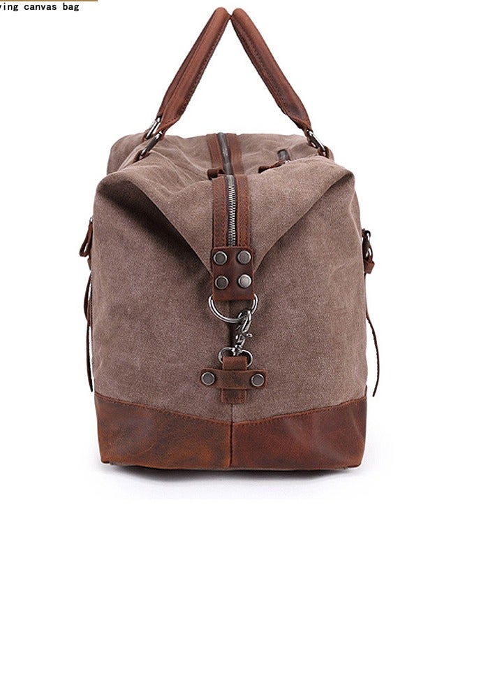 Popular canvas travel bags, casual travel crossbody bags, shoulder bags, and large-capacity duffle bags