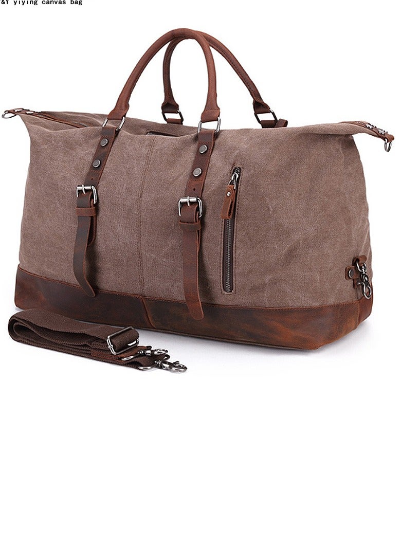 Popular canvas travel bags, casual travel crossbody bags, shoulder bags, and large-capacity duffle bags