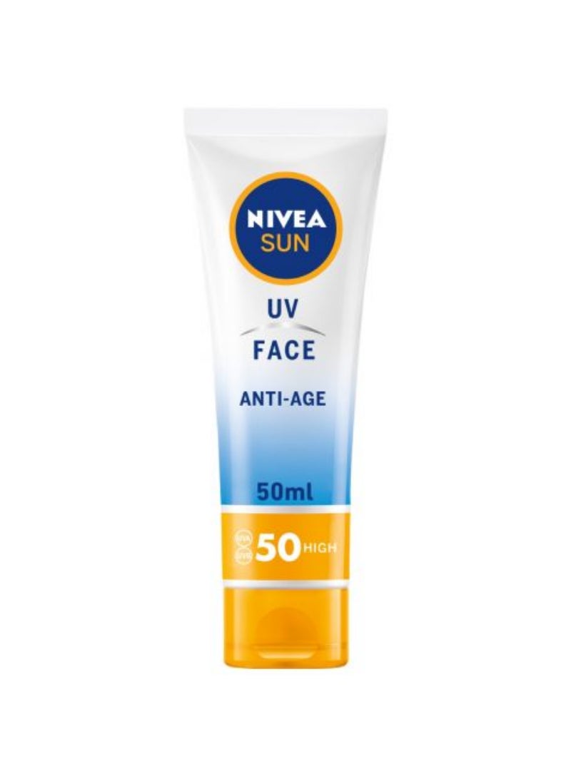 Nivea Sun Uv Face Anti-Age Spf50 Cream 50Ml