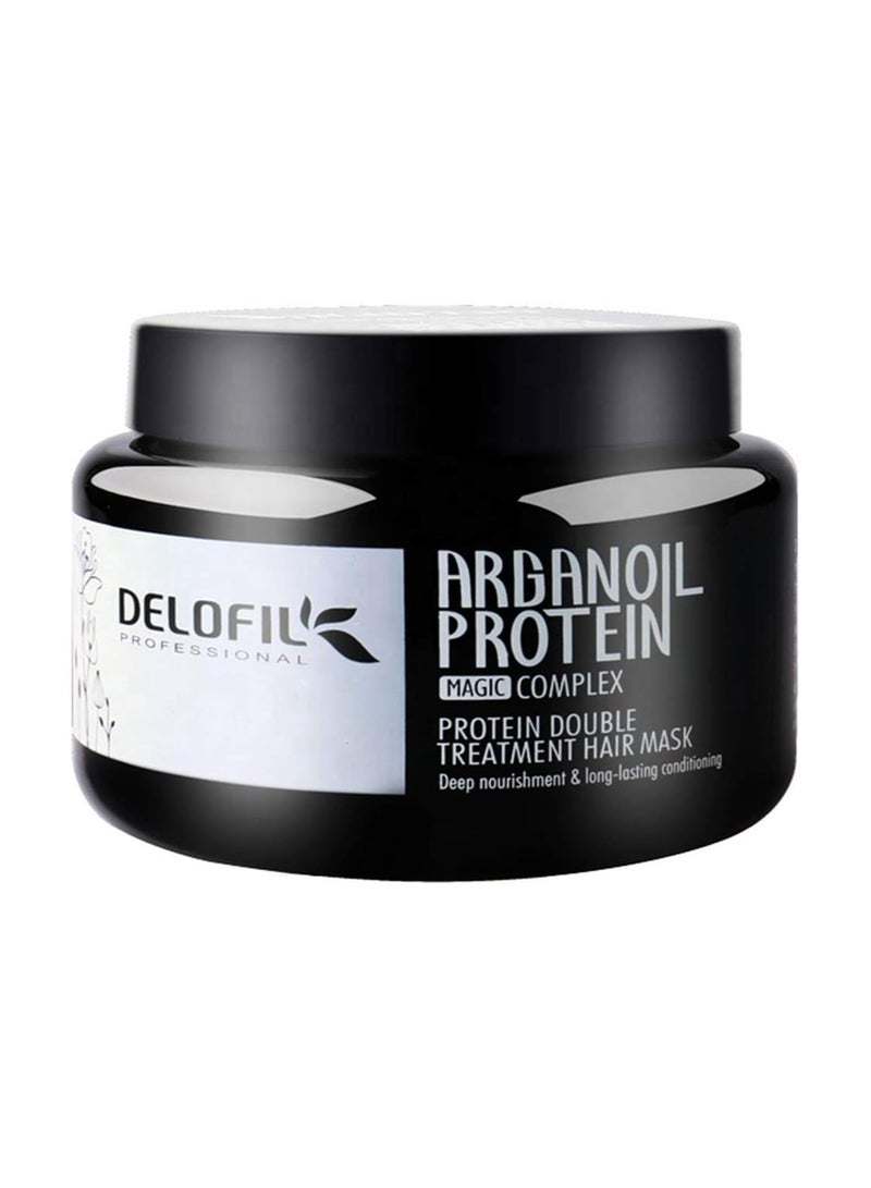 DELOFIL Hair Mask Collagen 10.14 OZ Deep Conditioner for Dry Damaged Hair Color Treated Hair Bleached Hair Curly Hair after Shampoo for All Hair Types