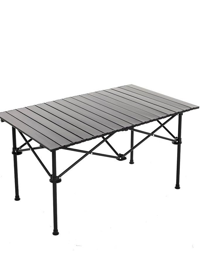 Camping Table, Ultralight Aluminum Folding Beach Table with Carry Bag Travel Table for Beach, Picnics, Cooking