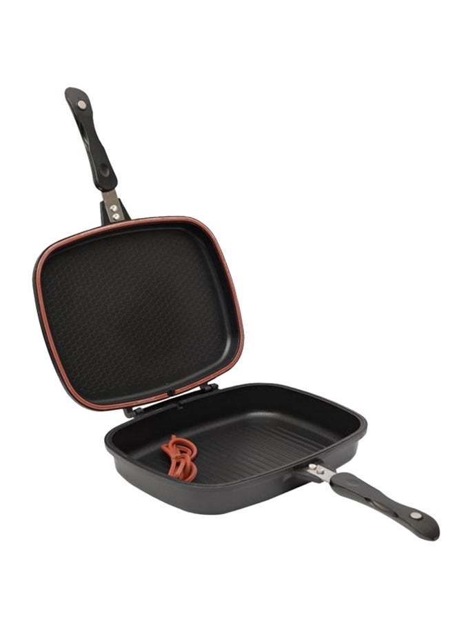 Double-Sided Frying Pan Black 40cm