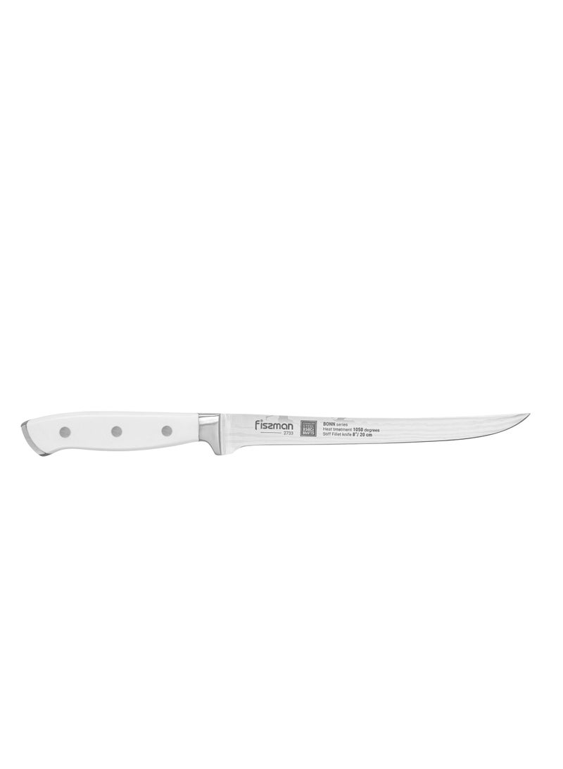 8'' Stiff Fillet Bonn Series, with Sharp Blade and Sturdy Non Slip Handle