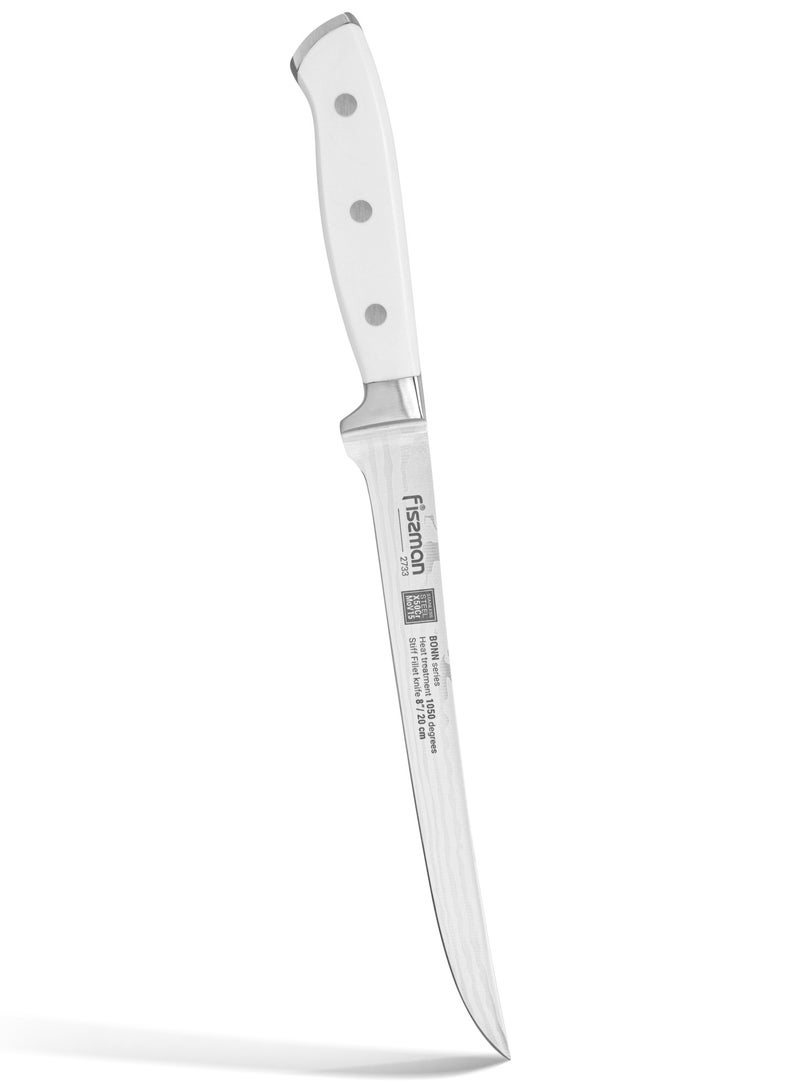 8'' Stiff Fillet Bonn Series, with Sharp Blade and Sturdy Non Slip Handle