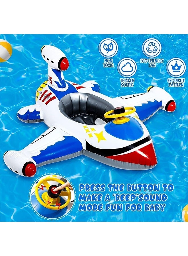 Baby Pool Float, Baby Swimming Float Ring, Child Kids Inflatable Swim Ring, Inflatable Swimming Pool Toys Waist Float Ring