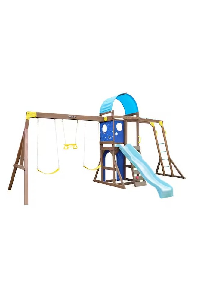 Kidkraft Overlook Challenge Swing Set Playset