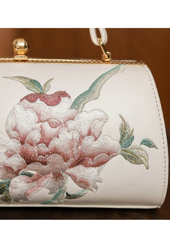 Embroidered Tassel Bag, Chinese Banquet Style Handbag