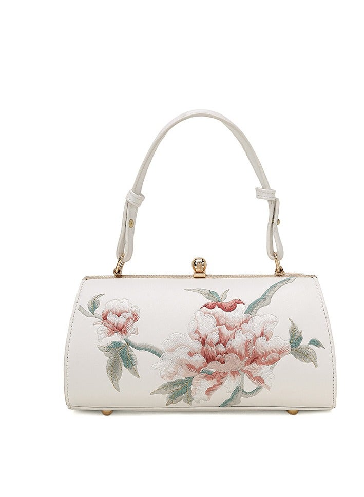 Embroidered Tassel Bag, Chinese Banquet Style Handbag