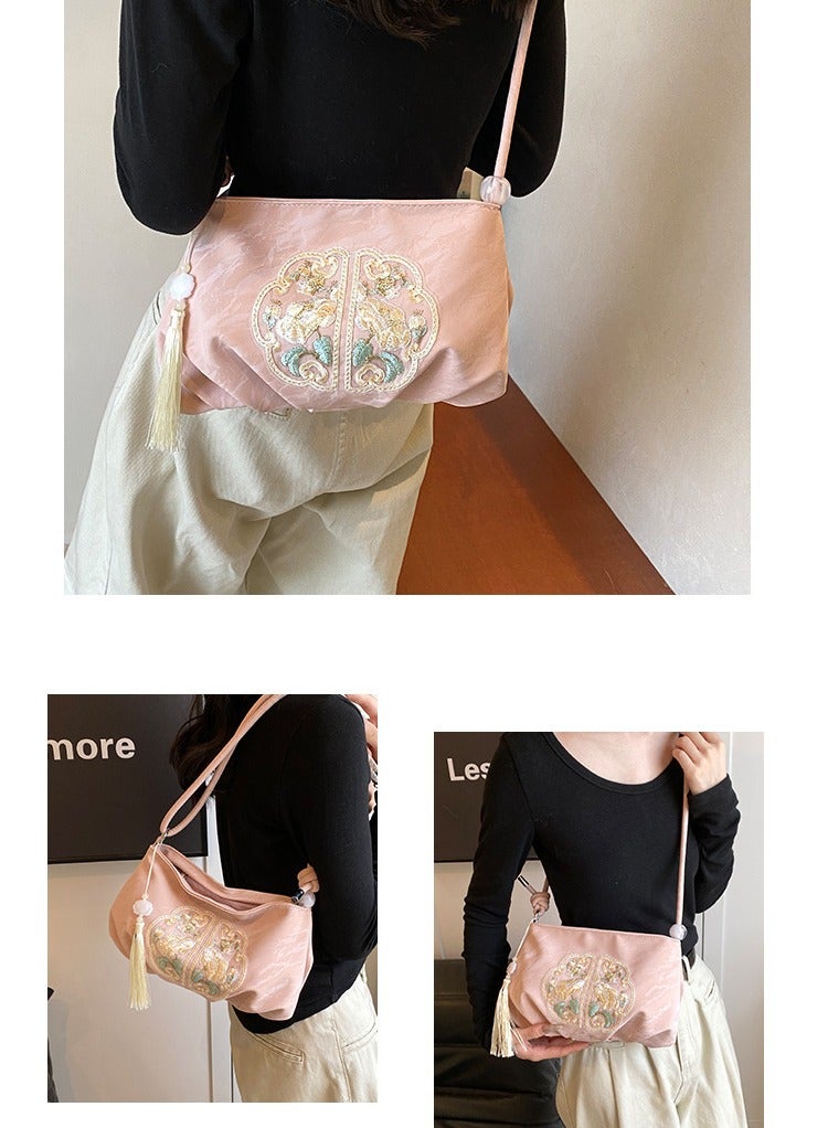 New Chinese Embroidery Crossbody Handbag