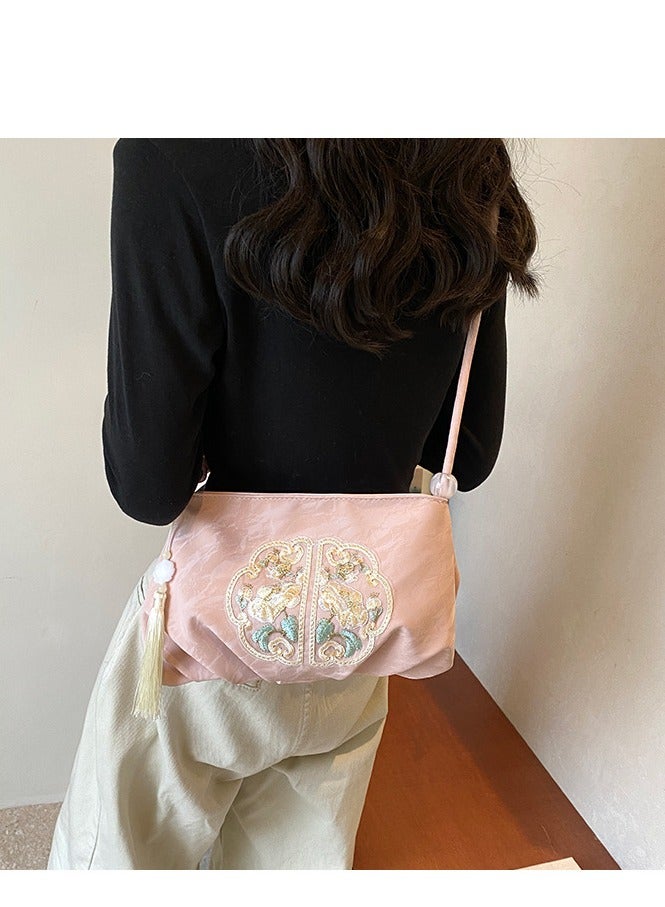 New Chinese Embroidery Crossbody Handbag