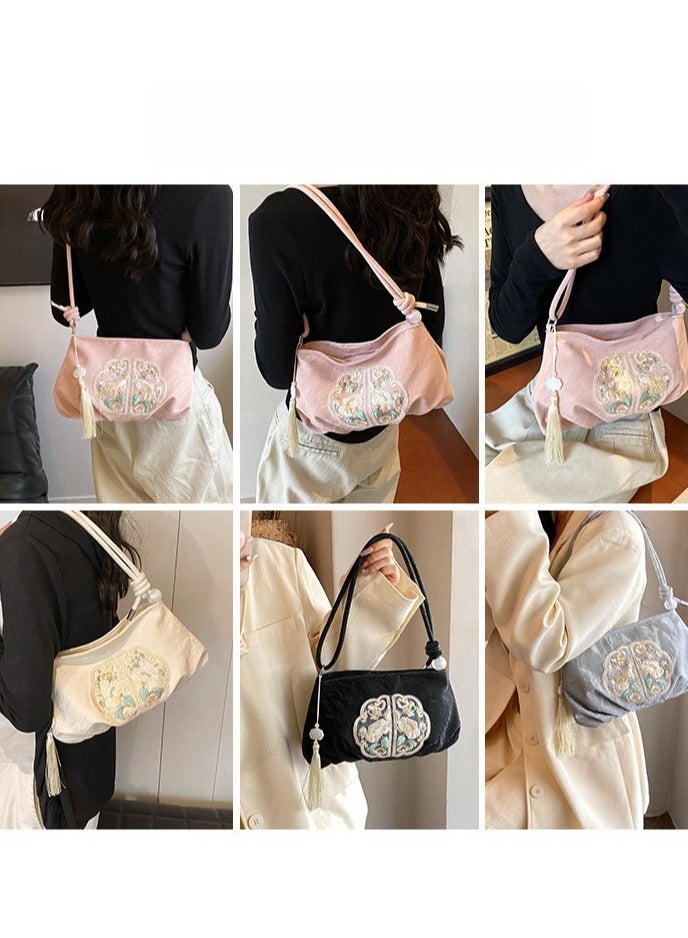 New Chinese Embroidery Crossbody Handbag