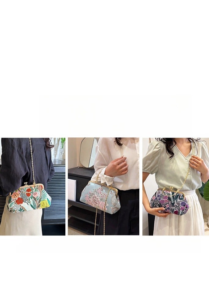 New Chinese Embroidery Crossbody Handbag