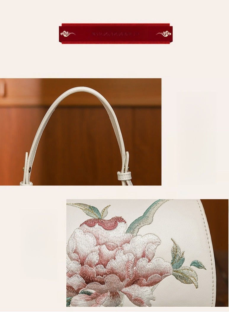 Embroidered Tassel Bag, Chinese Banquet Style Handbag