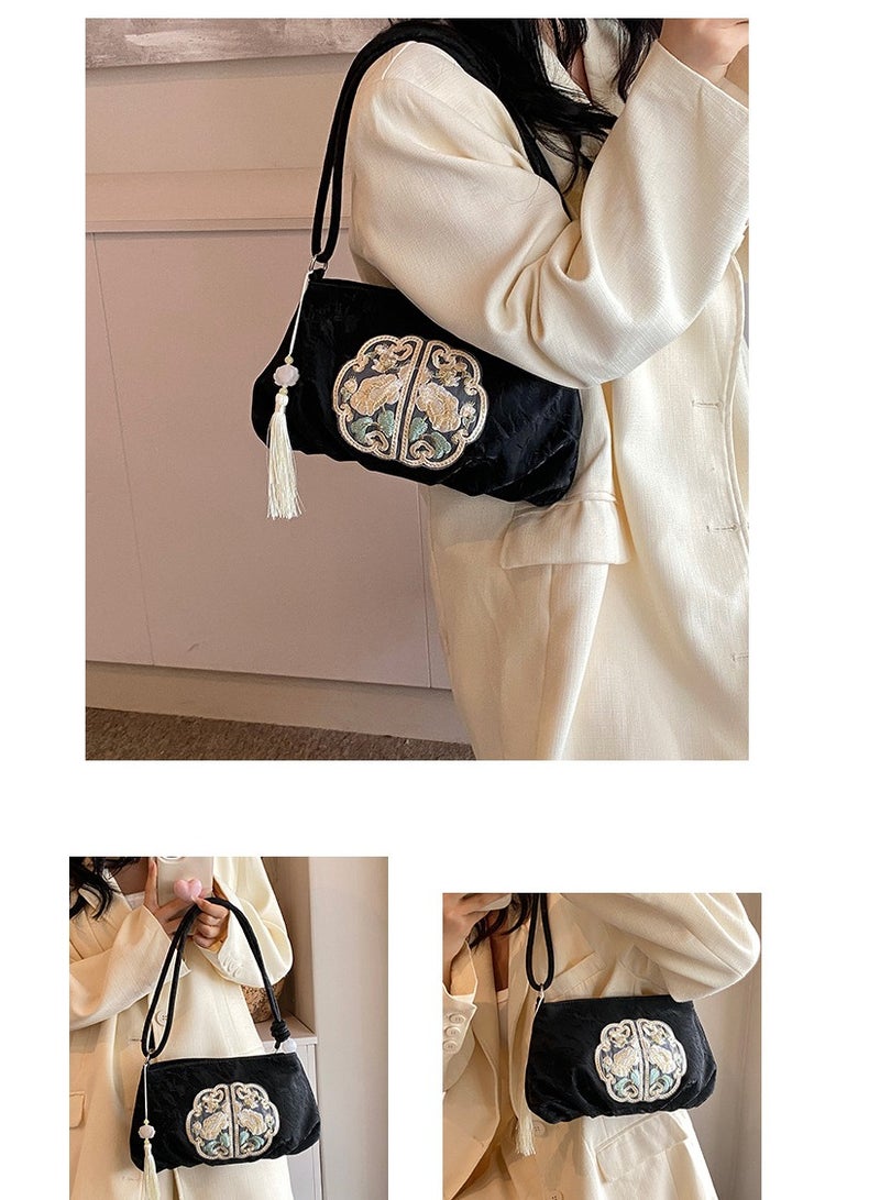 New Chinese Embroidery Crossbody Handbag