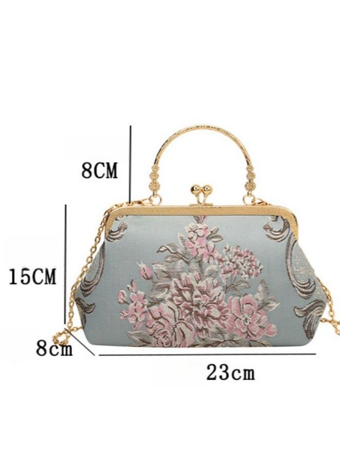 New Chinese Embroidery Crossbody Handbag