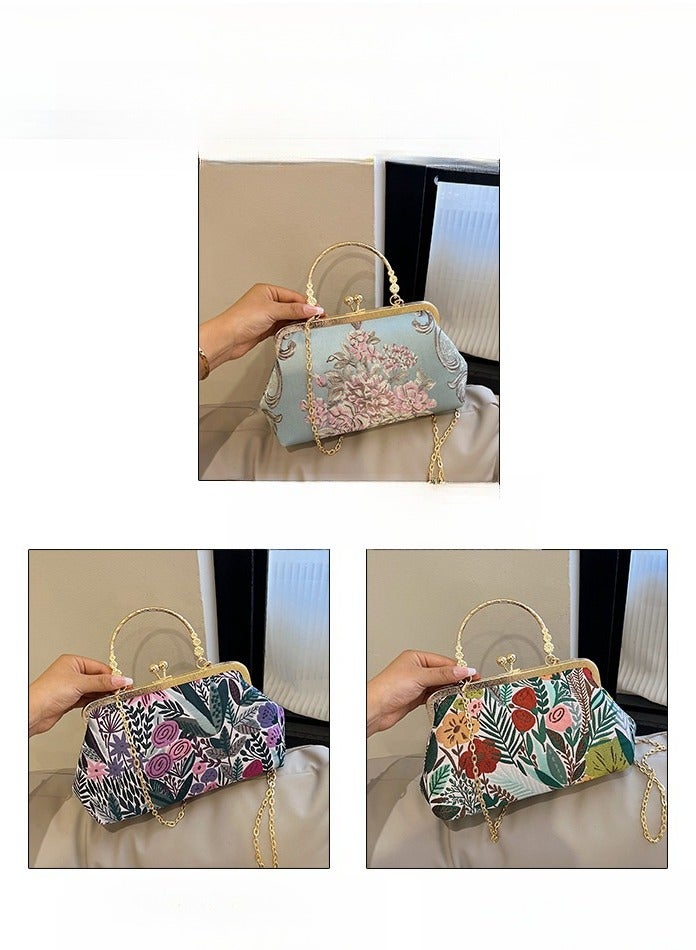 New Chinese Embroidery Crossbody Handbag