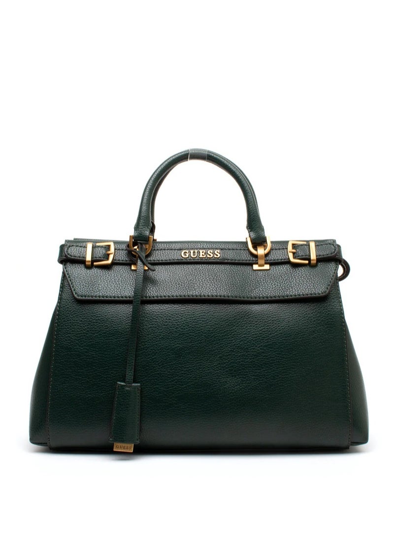 Sestri Satchel Bag Forest Green