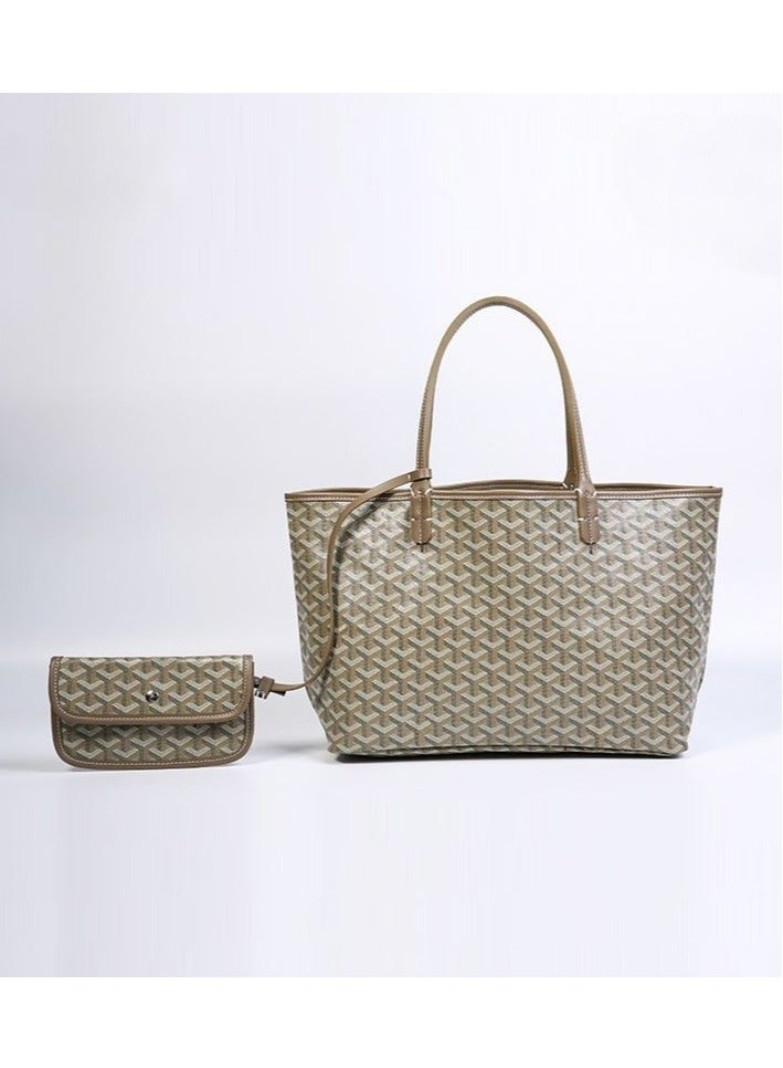 Printed Shopper Tote Size L