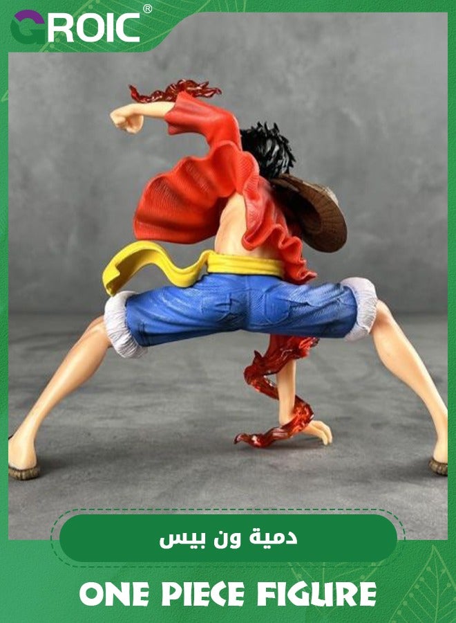 Luffy Anime Figure, One Piece Figure, Monkey D. Luffy, 6.3-Inch Luffy Anime Figure, Artist King Collection,Anime Theme Doll Figure, PVC Character Collection Model Doll Toy One Piece Luffy