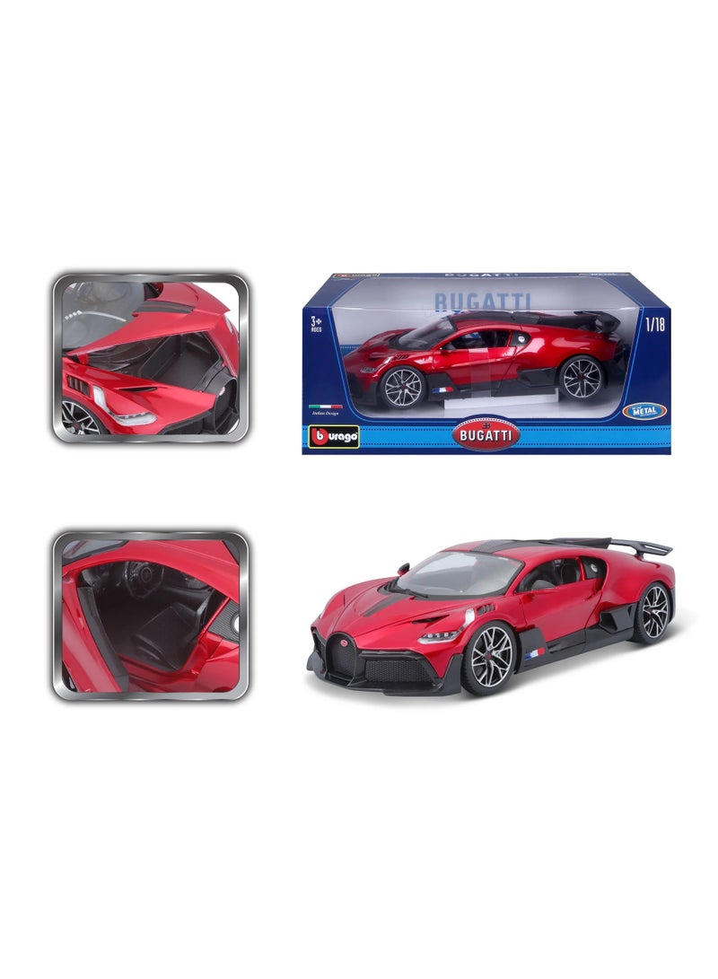 18-11045 RD - Bburago - 1:18 - Bugatti Divo - Red