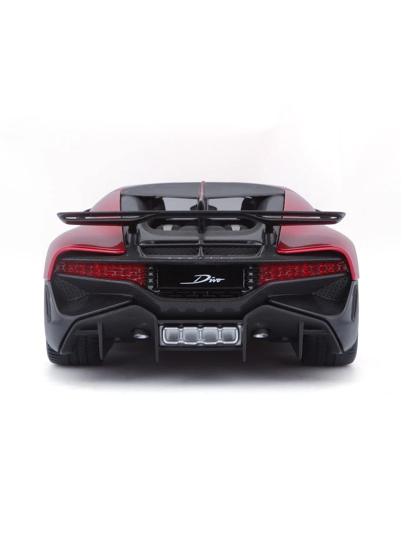 18-11045 RD - Bburago - 1:18 - Bugatti Divo - Red