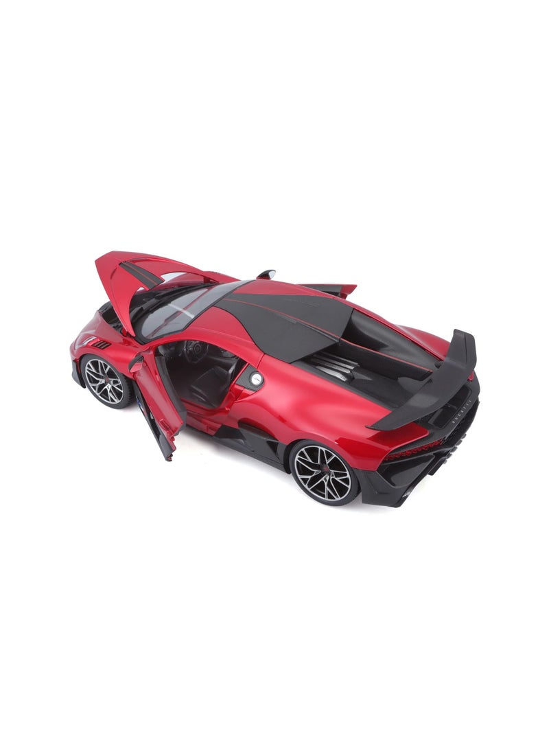 18-11045 RD - Bburago - 1:18 - Bugatti Divo - Red