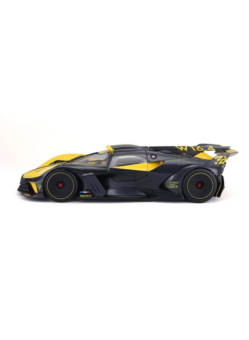 18-11047 YL - Bburago - 1:18 - Bugatti Bolide Black/Yellow met