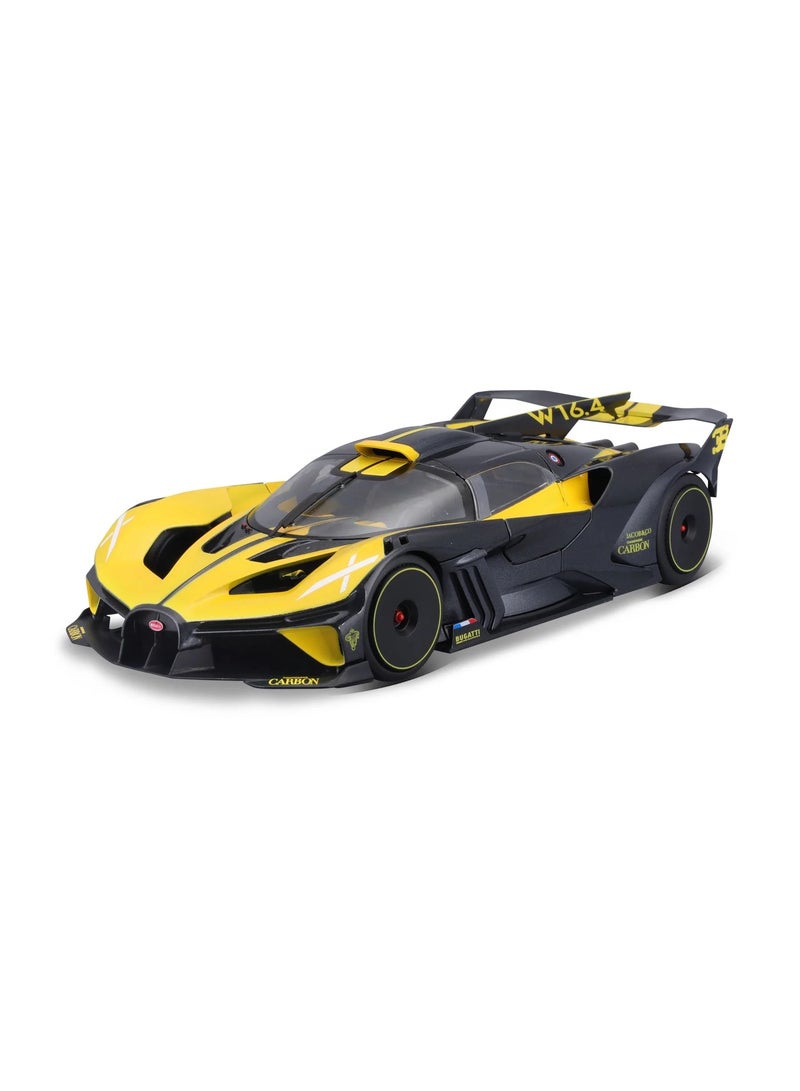 18-11047 YL - Bburago - 1:18 - Bugatti Bolide Black/Yellow met