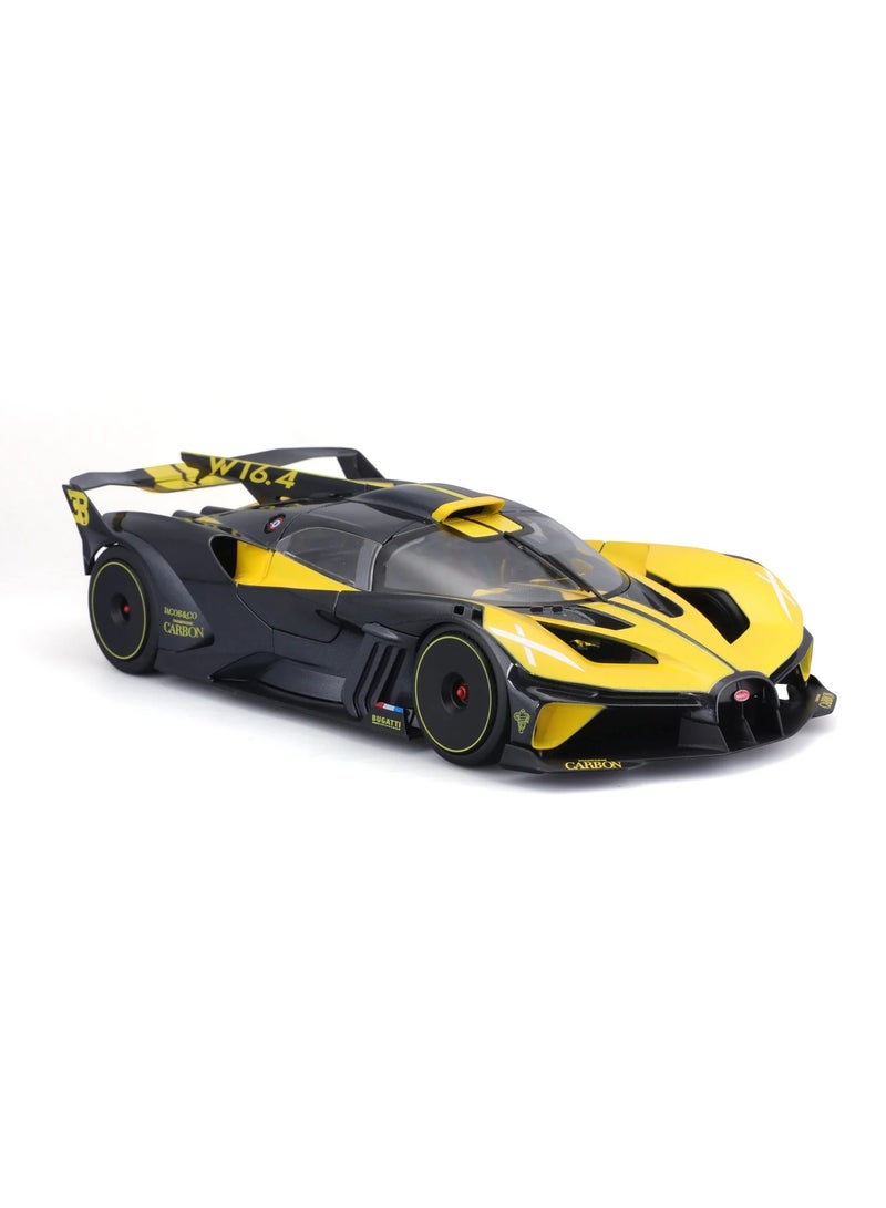 18-11047 YL - Bburago - 1:18 - Bugatti Bolide Black/Yellow met