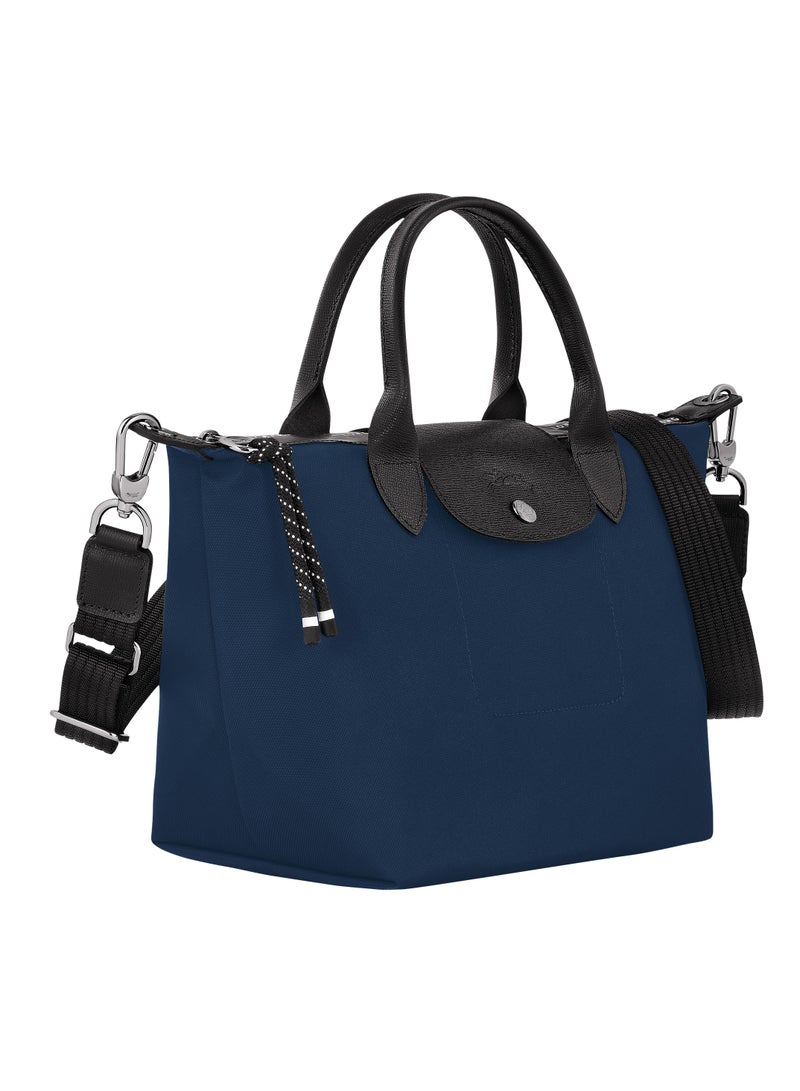 champ Le Pliage Energy S Small Shoulder Bag Navy Blue for Women