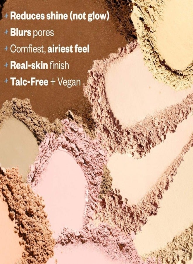 Kosas Cloud Set Baked Setting & Smoothing Talc-Free Vegan Powder,   Silky - Sheer Tan Deep 9.5g - Weightless, Sheer Finish