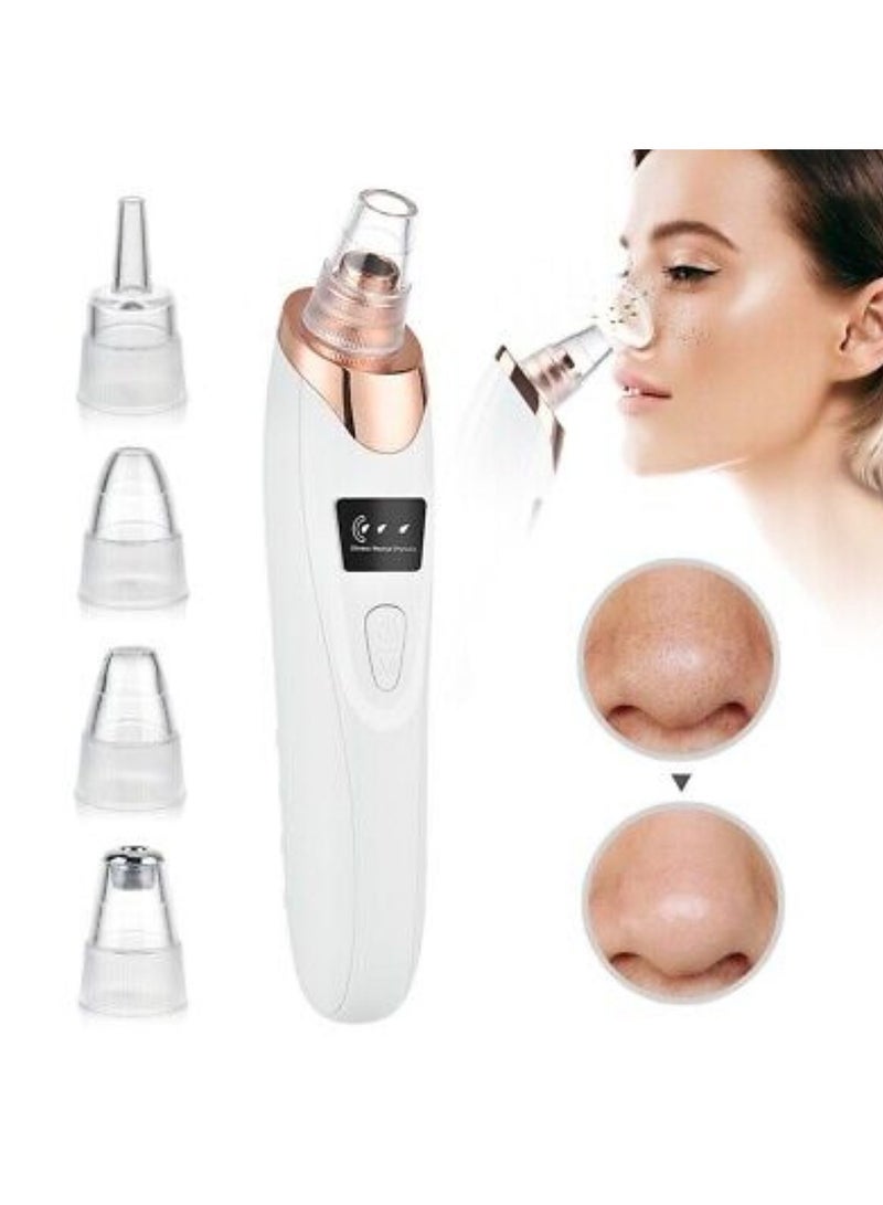 Electric Blackhead Remover Machine Professional Rechargeable Adjustable Vacuum