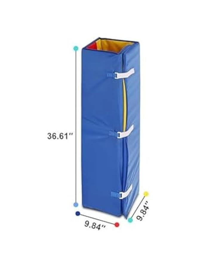 Playpen for Indoors and Outdoors, Foldable with Air Pump and Soft Sleep Area, Multicolor Animal Design