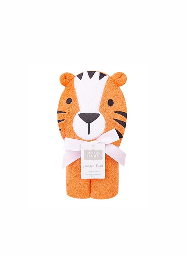 Factory Price Animal Stuffed Newborn Hooded Towel Gift Set - Tiger