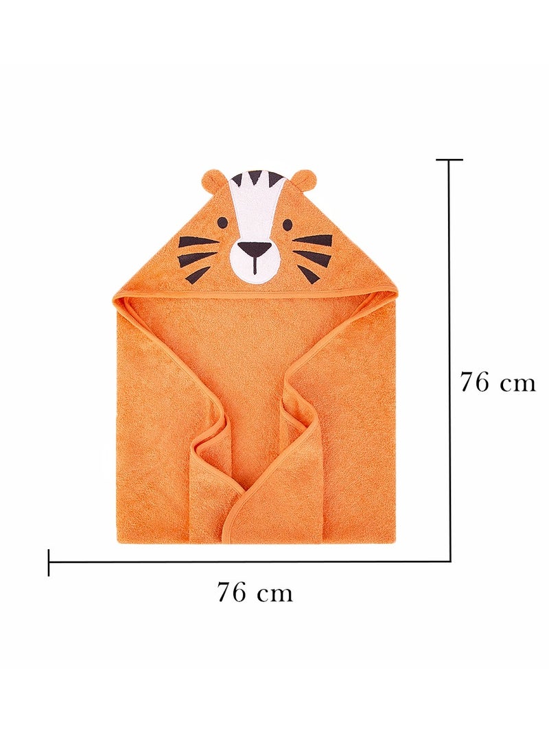 Factory Price Animal Stuffed Newborn Hooded Towel Gift Set - Tiger