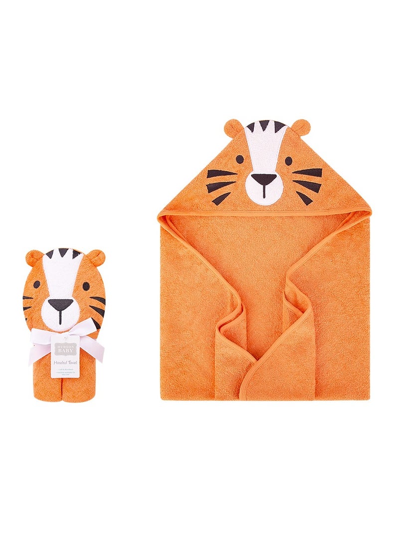 Factory Price Animal Stuffed Newborn Hooded Towel Gift Set - Tiger