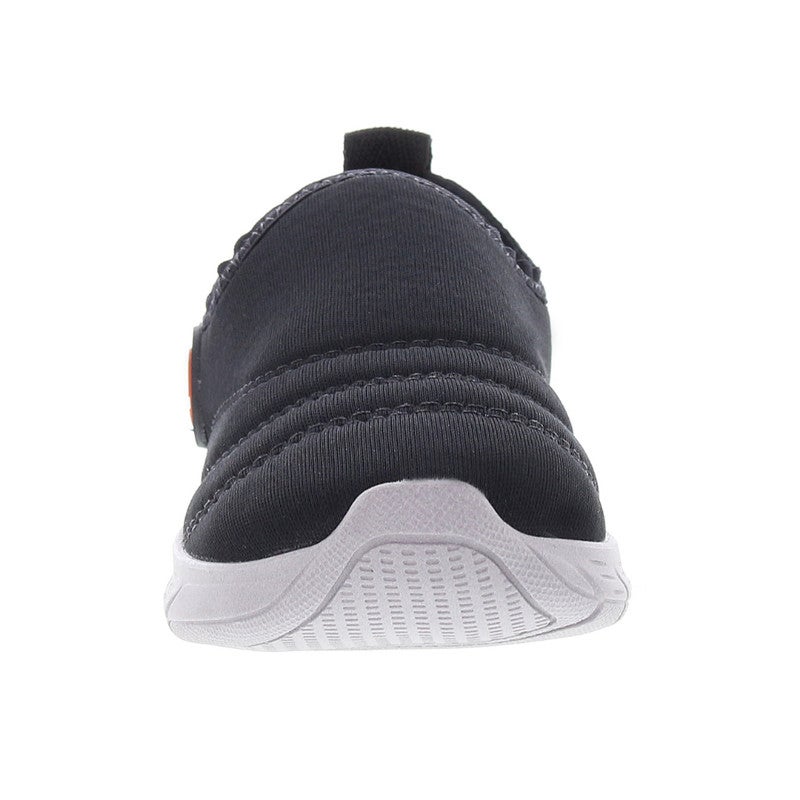 Sporty Slip On with Fly Knit Upper Black/White