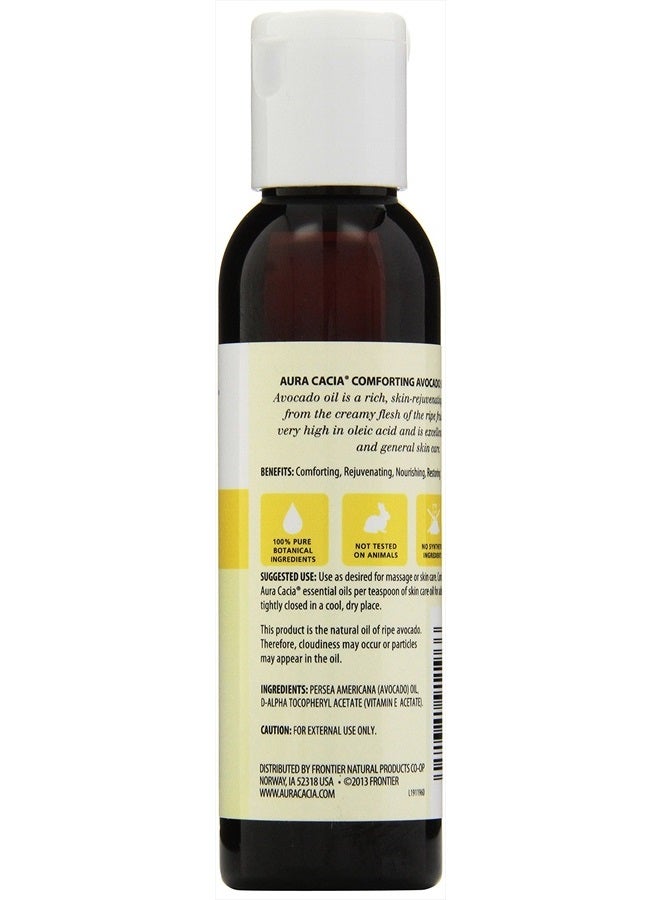 Avocado Skin Care Oil | GC/MS Tested for Purity | 118ml (4 fl. oz.)