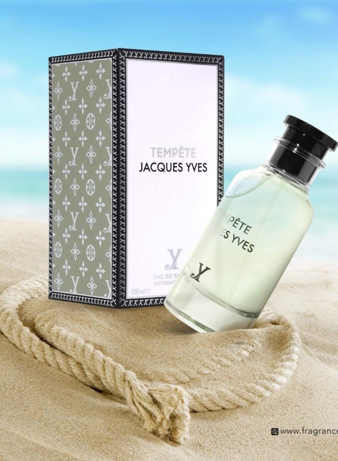 Fragrance World - Tempete Jacques Yves- Eau de Parfum - Perfume For Men, 100ml