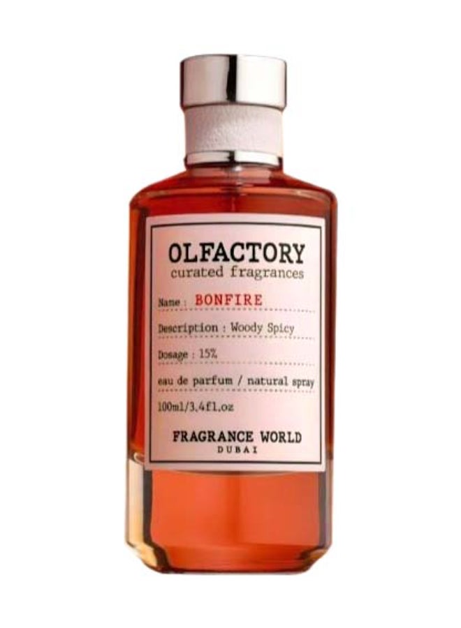 Fragrance world -Olfactory Bonfire  Curated Fragrances eau de perfume 100ml