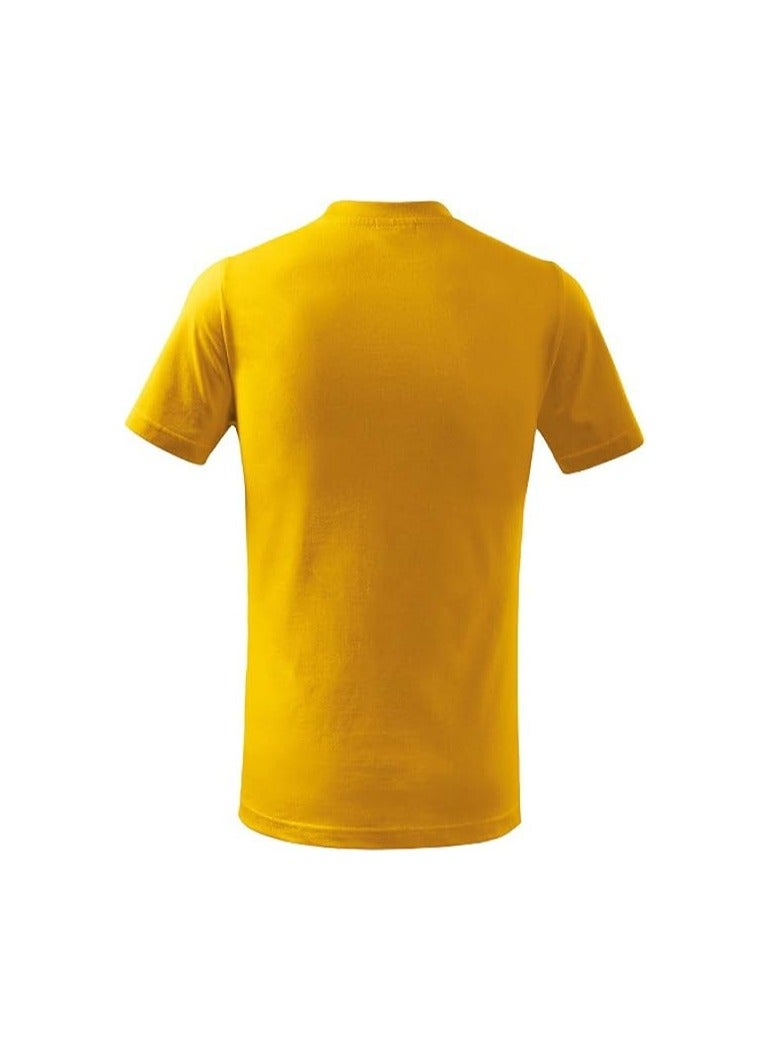 10 pcs Adult Round Neck Combed Men's T Shirt 190 GSM Pure Cotton Basic Colors