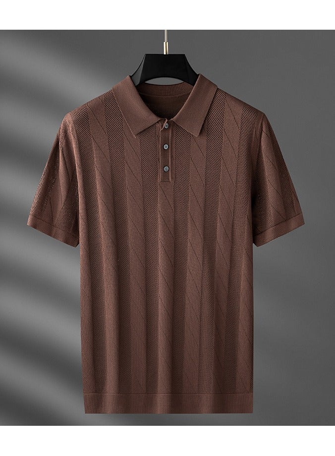 New Men's Casual T-shirt With Short Sleeves