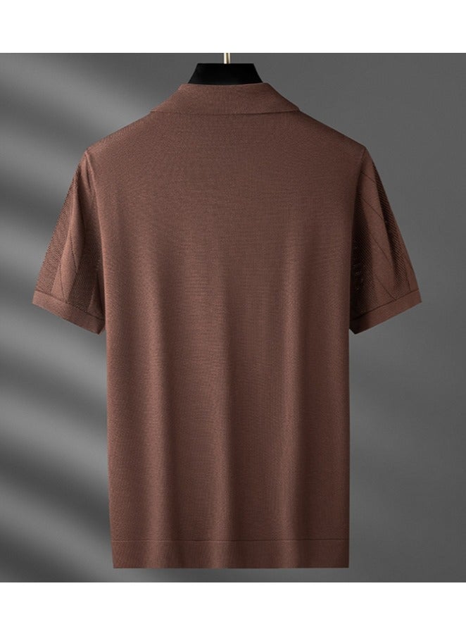 New Men's Casual T-shirt With Short Sleeves